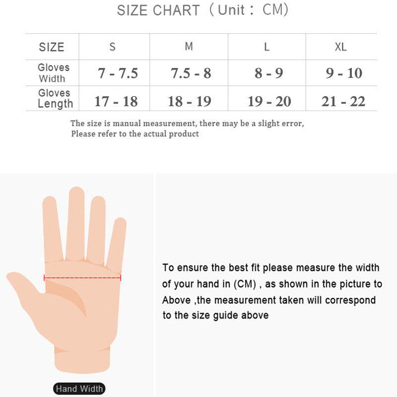 X-TIGER Winter Touch Screen Gloves Full Finger Zipper Touch Screen Men And Women Windproof Warm Cycling Sports Fleece Mountaineering - Mubimart