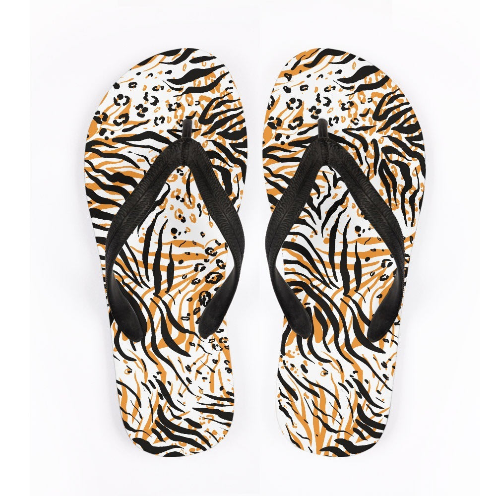 Flip Flops Tier Textur Outdoor Strand Freizeit Flip-Flops