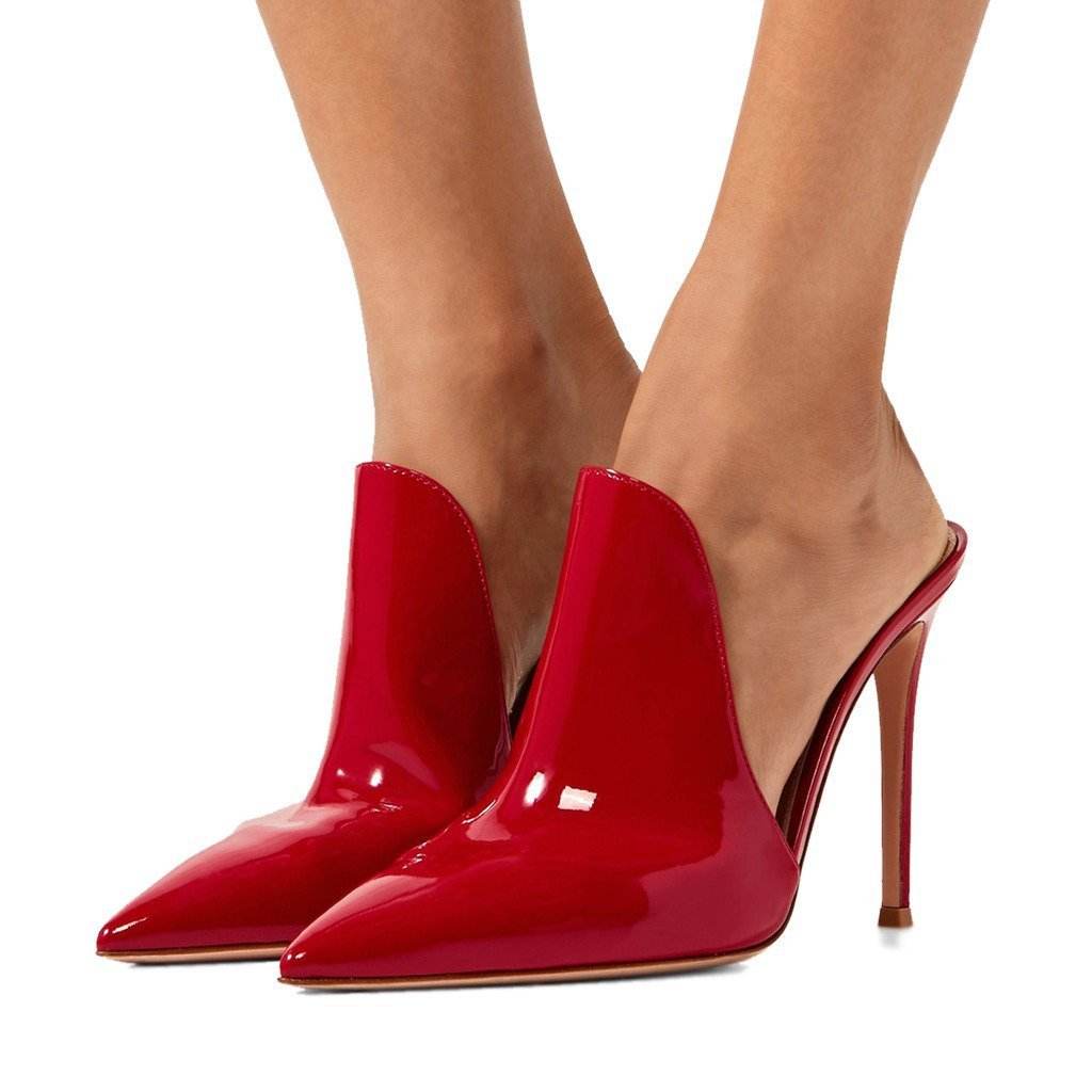Deadly Potion Heeled Mules - Mubimart