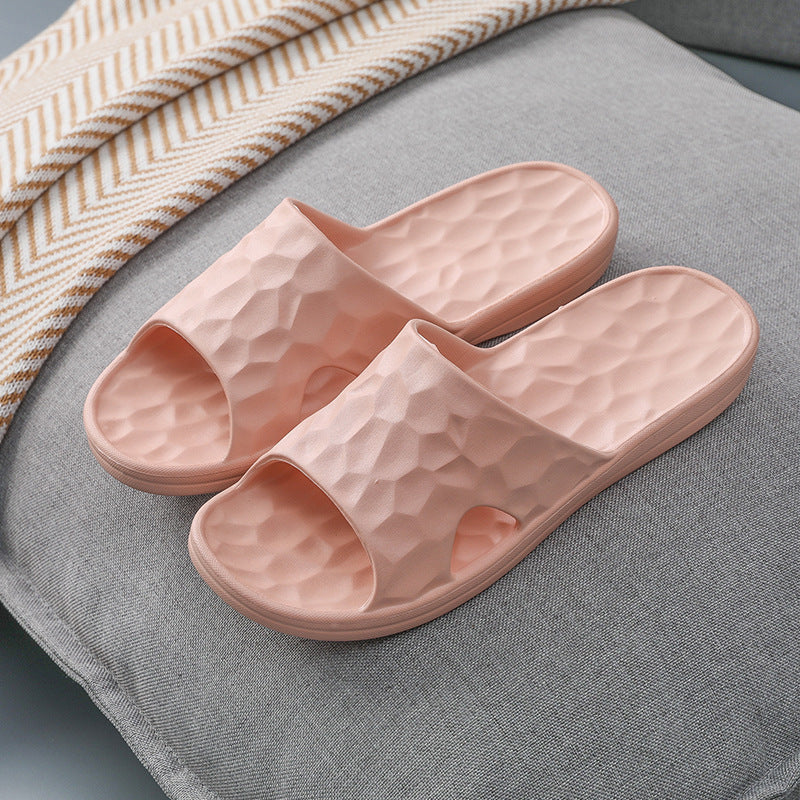 Geometric Slippers Summer Home Bathroom Slippers Women Shoes - Mubimart -  