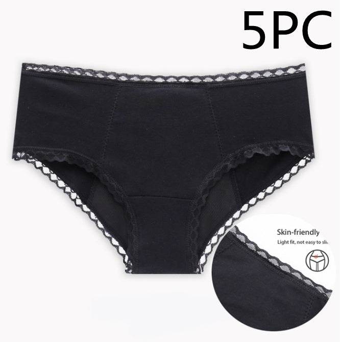 Leak Proof Menstrual Panties Women Heavy Absorbency Four-layer Leakproof Women Period Underswear - Mubimart