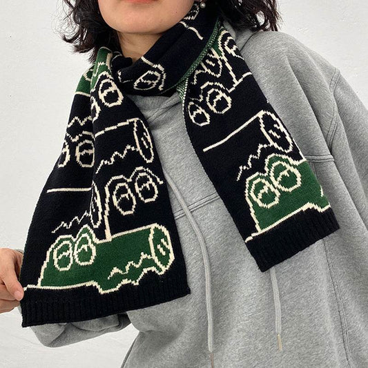 Lovers Neck Scarves Female Versatile Students - Mubimart