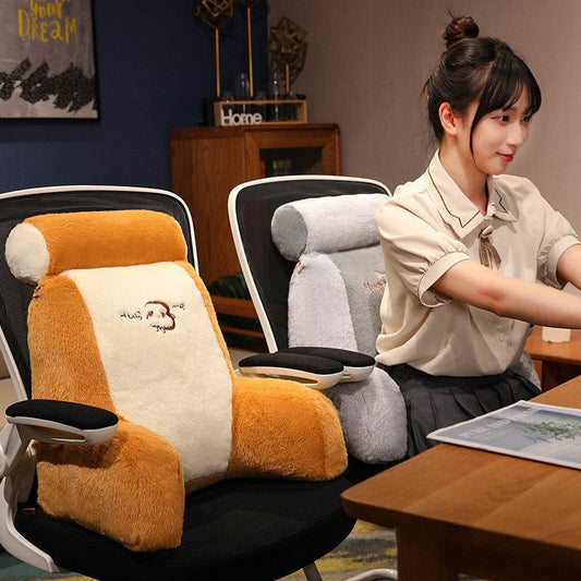 Cartoon Bedside Lumbar Support Pillow - Mubimart