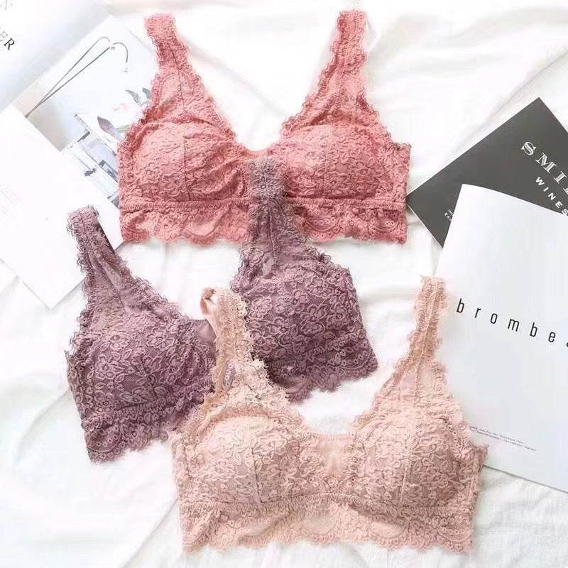 Lace Fashion Bra Set Sexy Gathering French Lingerie - Mubimart