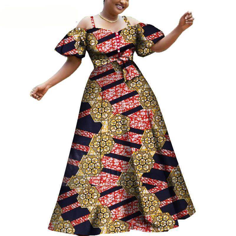 African National Slip Dress For Women - Mubimart