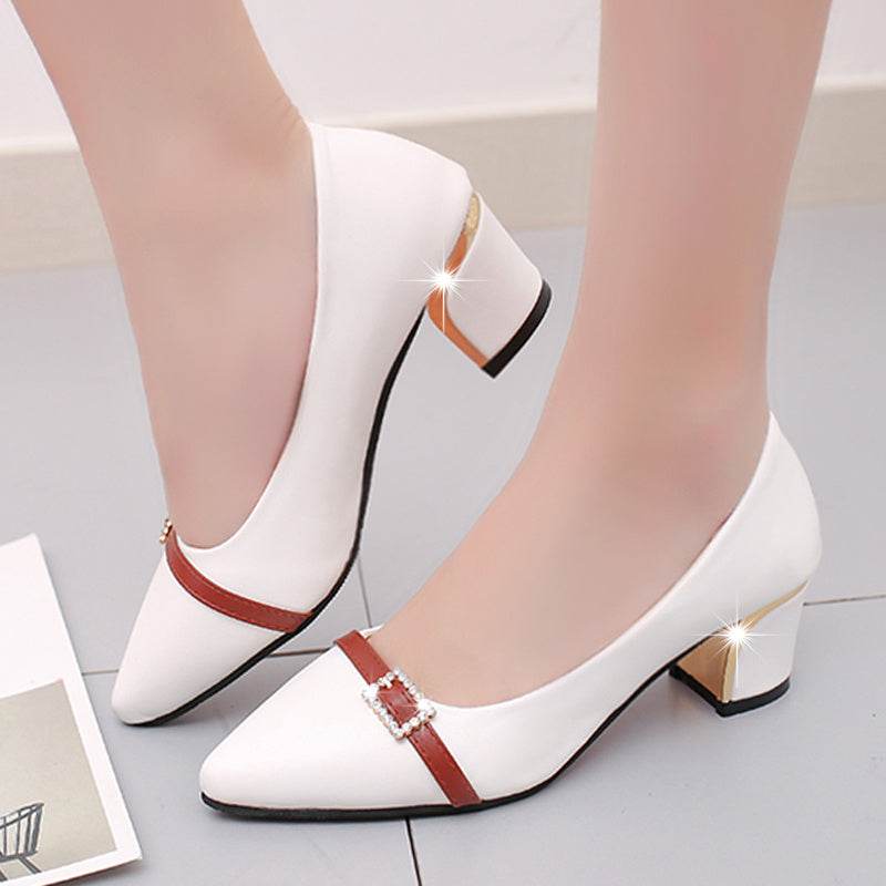 Women's Block Heel Sandals - Mubimart