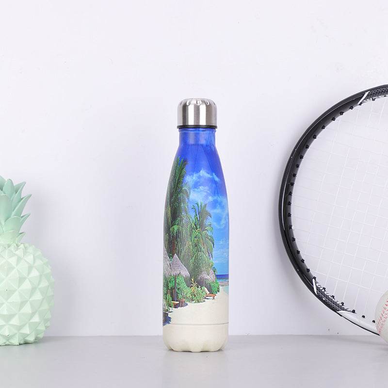 Vacuum Stainless Steel Cola Bottle - Mubimart