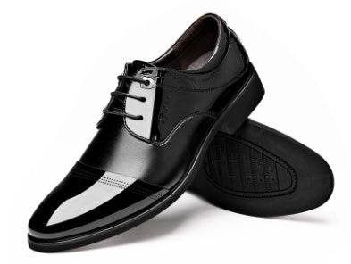 spring new men's shoes business dress shoes fashion lace men's shoes shoes shoes - Mubimart