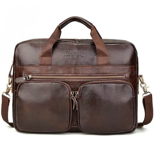 Briefcase business handbag - Mubimart