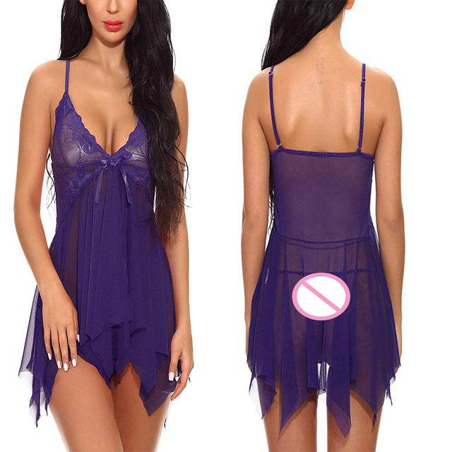 Athena Halter Nightgown - Mubimart