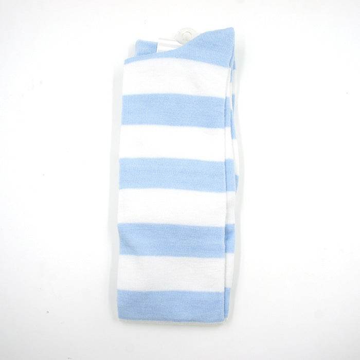 Stockings over the knee socks thigh socks striped high socks stockings - Mubimart
