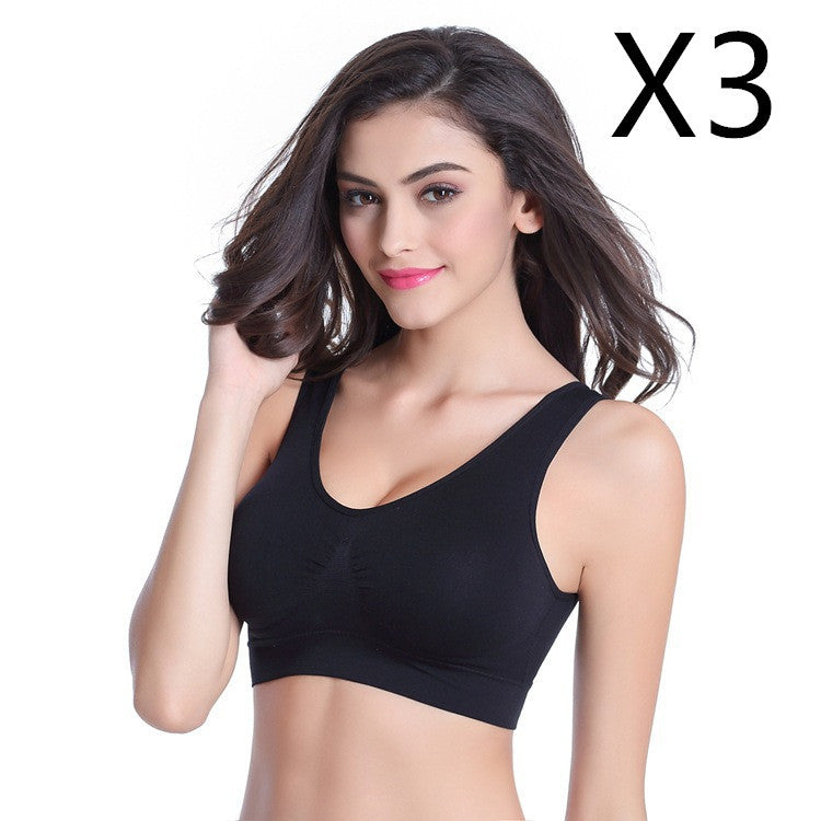 3pcs Set Seamless Push Up Bra - Mubimart -  