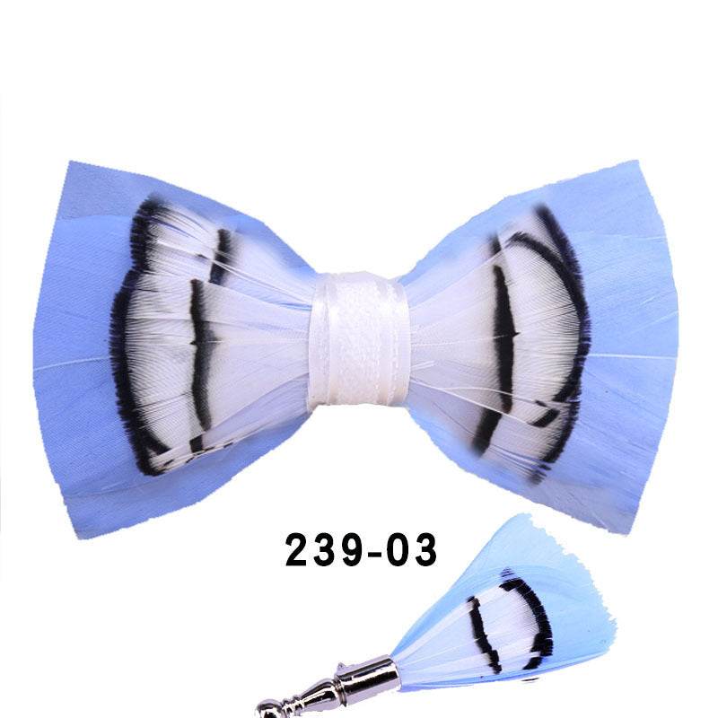 Men's Bow Tie Pink Bow Tie - Mubimart