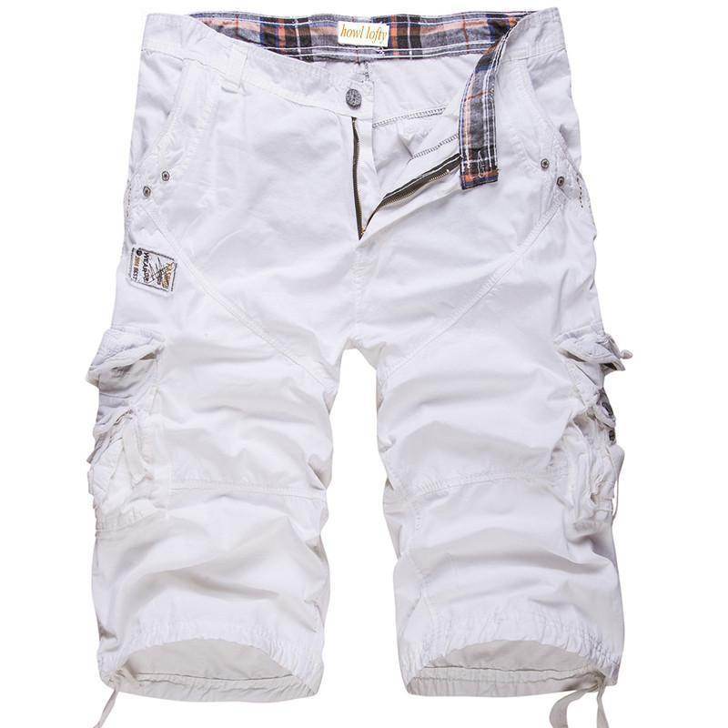 Men Army Cargo Shorts - Mubimart