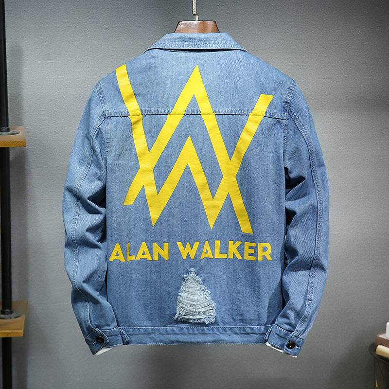 Men's denim jacket - Mubimart