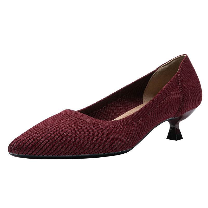 New Women's Pointed Toe Pumps - Mubimart