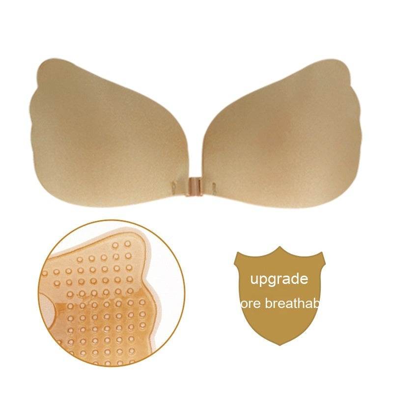 Gather The Invisible Bra Strapless Mango Wings Silicone Nipple Sticker - Mubimart