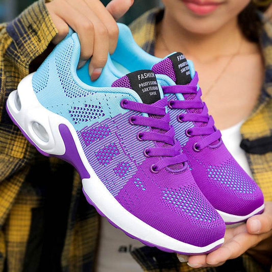 Plus Size Running Air Cushion Casual Sneaker Women - Mubimart