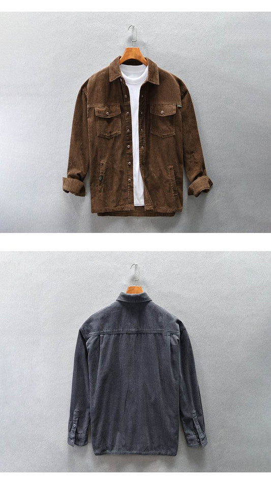 American Fashion Personalized Men's Shirt Jacket - Mubimart
