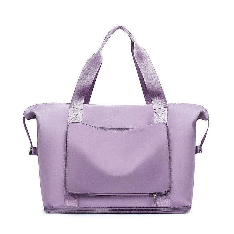 Foldable Large Capacity Women Gym Bags Shoulder Bag Women Training Travel Handle Handbag Yoga Sport Crossbody Tote Bag Women - Mubimart
