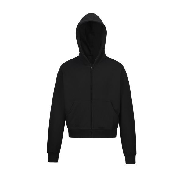 Solid Color BASIC 350g Terry Zipper Hoodie Sweater