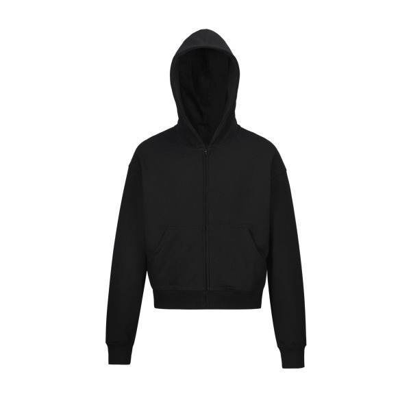 Solid Color BASIC 350g Terry Zipper Hoodie Sweater - Mubimart