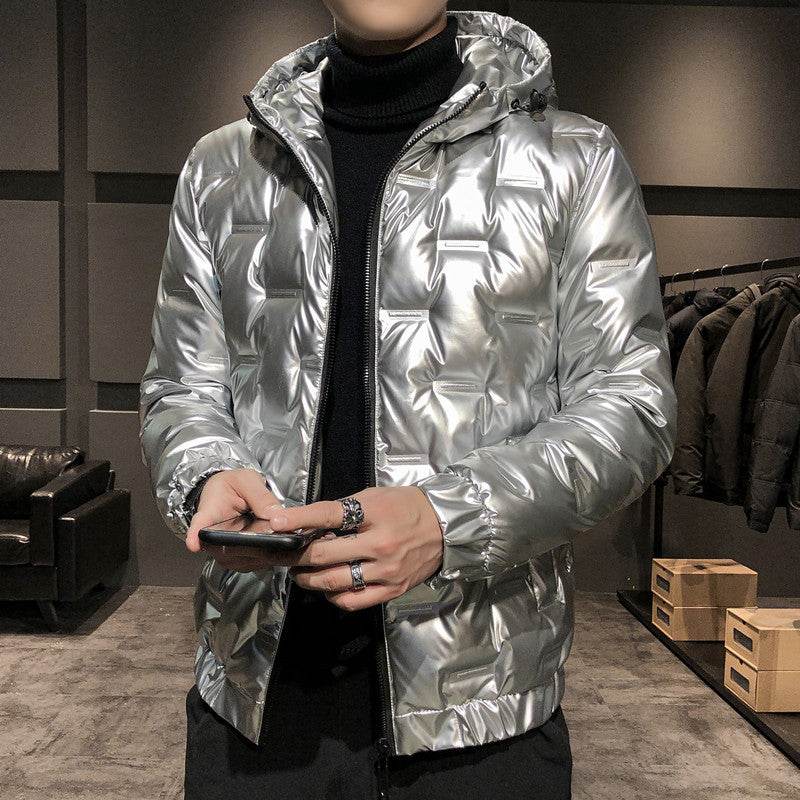 Casual Men's Winter Warm Ultralight Down Jacket Duck Down Coat - Mubimart