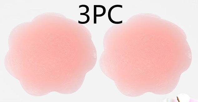 Silicone Nipple Cover Bra Pasties Pad Adhesive Reusable Breast Stickers - Mubimart