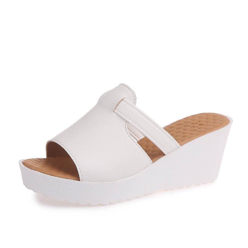 Wedge heels and slippers - Mubimart