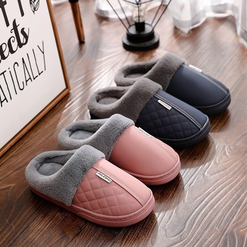 Baotou cotton slippers women - Mubimart - Womens Platform Slipper 