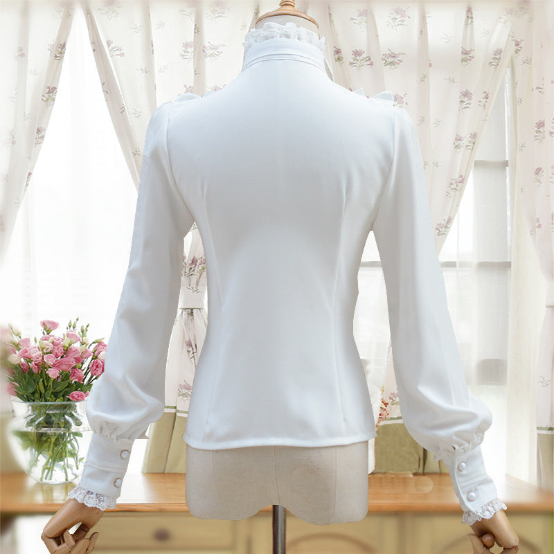 Turtleneck dress shirt - Mubimart -  