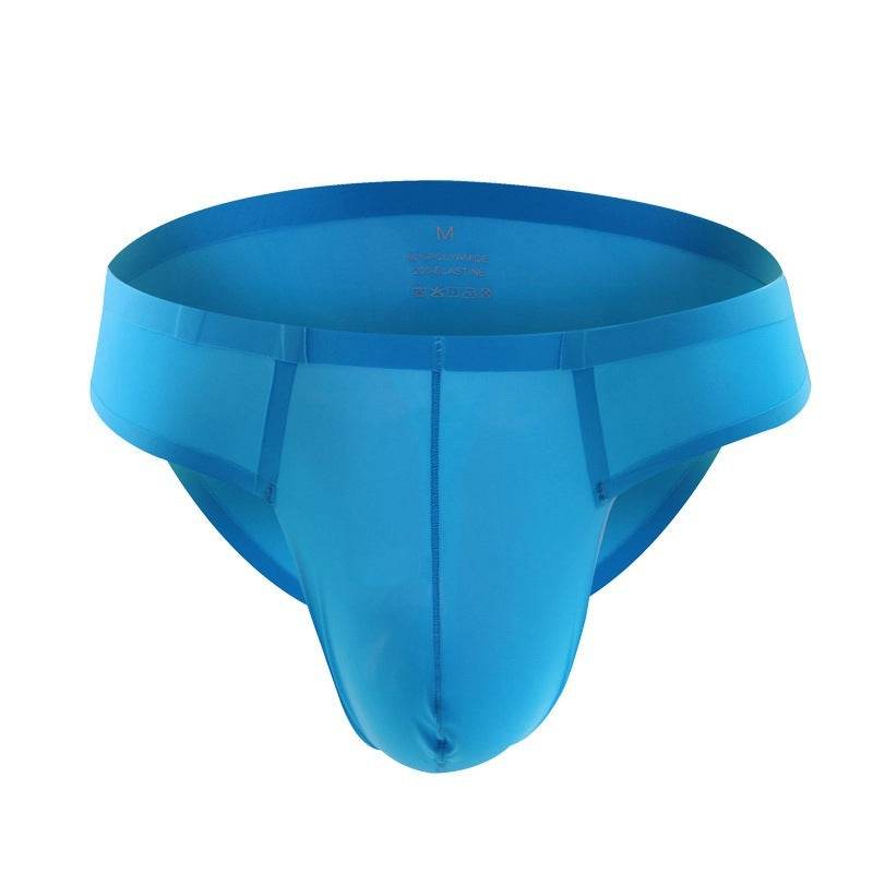 Seamless Triangle Ice Silk Breathable Briefs - Mubimart