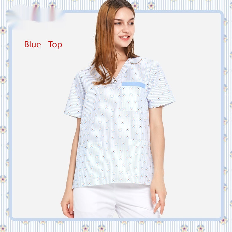 Dental Clinic Printed Work Clothes - Mubimart -  