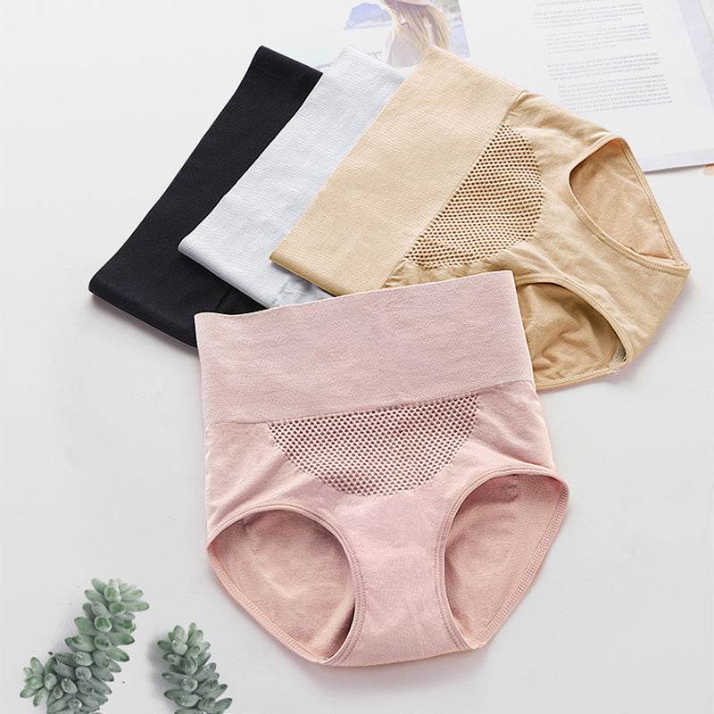 Women High Waist Breathable Seamless Tummy Control Body Shaper - Mubimart