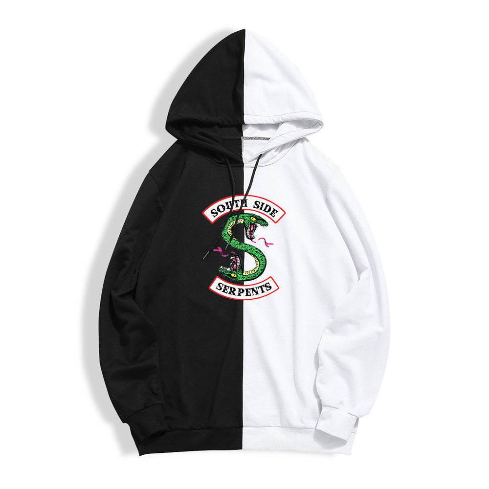 RIVERDALE SPLICE COLOR HOODIES - Mubimart