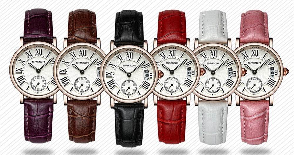 Watch women waterproof delicate belt women - Mubimart