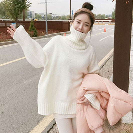 Turtleneck pullover - Mubimart