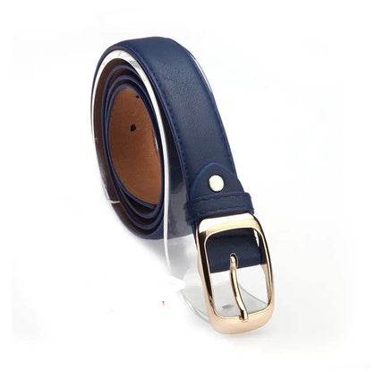 Korean women's casual versatile belts Women's Japanese buckle waistband Fashion trend versatile decorative belt - Mubimart