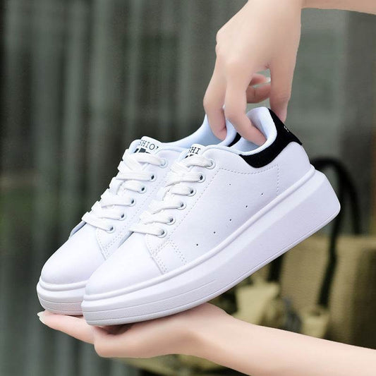 White Sneakers For Women - Mubimart
