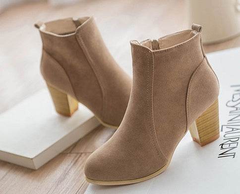 Simply Ankle Booties - Mubimart