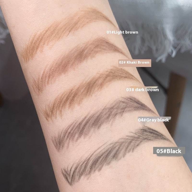 Small Gold Chopsticks Ultra-fine Eyebrow Pencil Discoloration Resistant Natural Ultra-fine - Mubimart