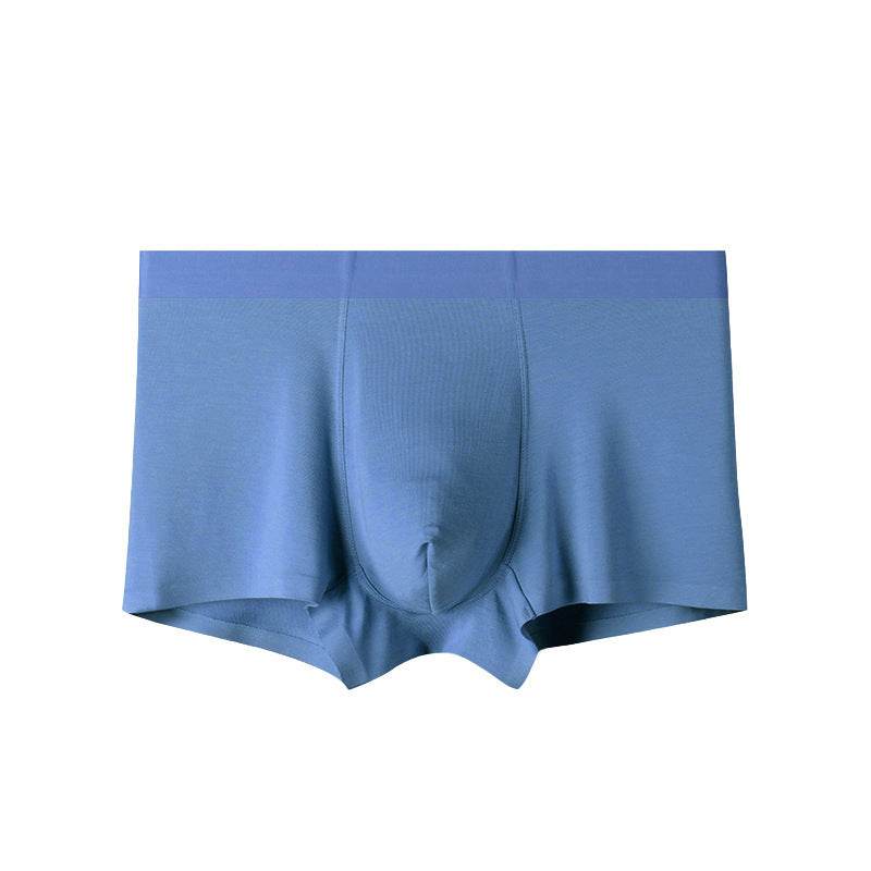 New Modal Men's Underwear Seamless Ultra-thin Breathable Boxers Youth Boxers - Mubimart