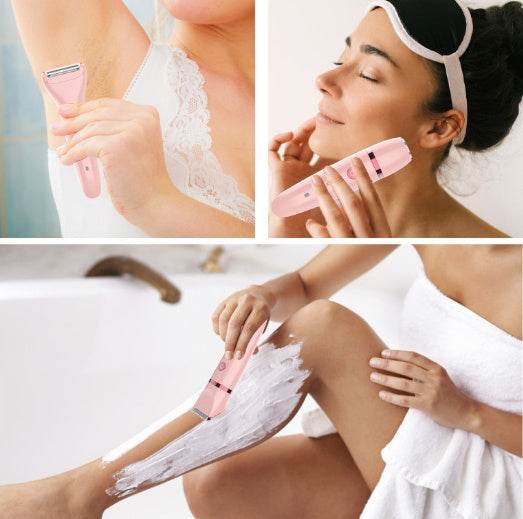 Women's Electric Three-in-one Lady Shaver - Mubimart