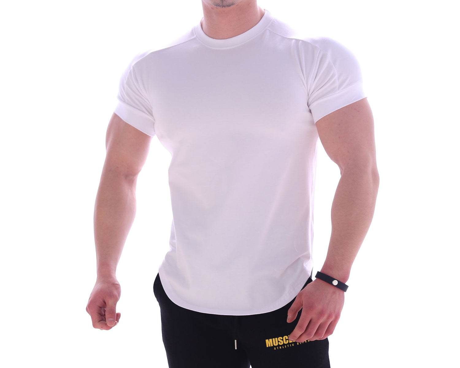 Quick-drying Workout Short Sleeve Men's T-shirt - Mubimart