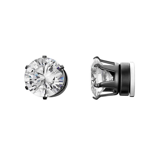 Stainless Steel Stud Earrings For Men Women Unisex - Mubimart