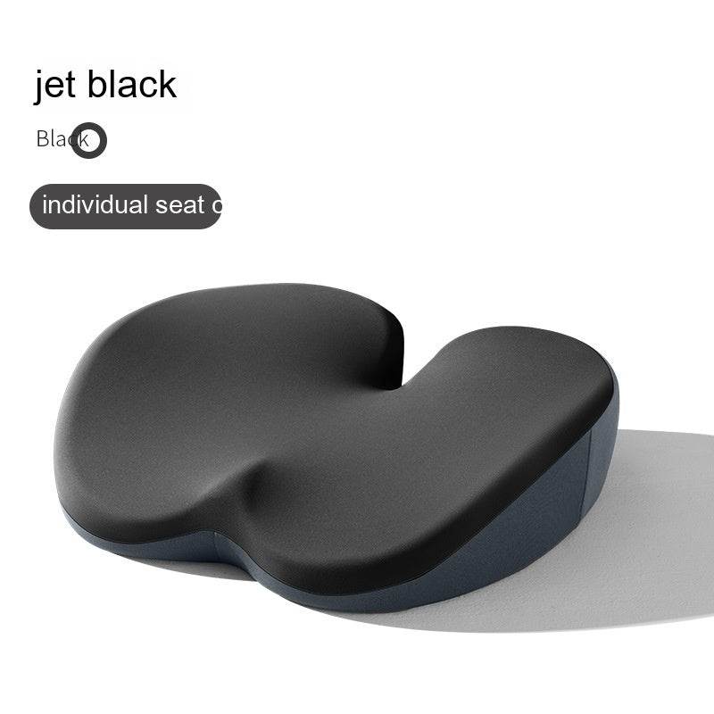 Car Heightening Cushion Backrest Lumber Pad Single Main Driving Thickened Cushion Driving Seat Short Four Seasons Universal - Mubimart