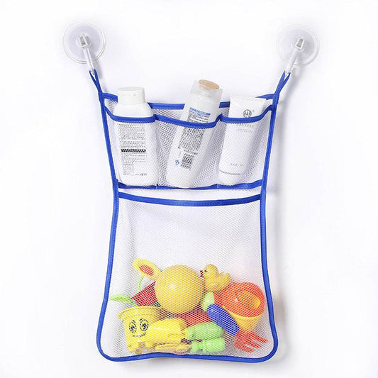 Double-layer children's bath toy storage bag - Mubimart