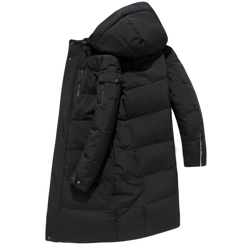 Long padded down jacket for men - Mubimart