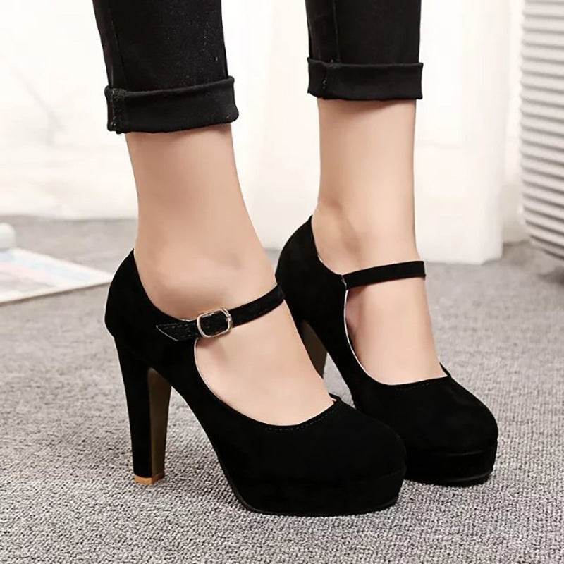 Frosted high heels - Mubimart