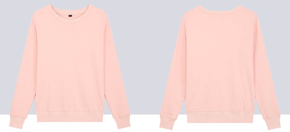 Custom Round Neck Sweatshirts Health Cotton - Mubimart